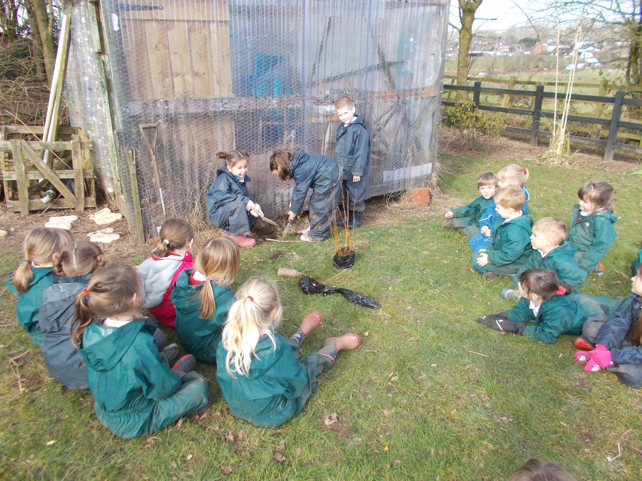 Image of Planting trees!